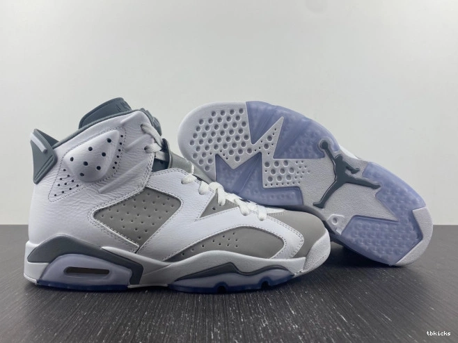 Cheap TB CT8529-100 Jordan 6 Cool Grey Air 0825